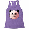panda in love Racerback Tank