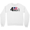 july 4 independence day Crewneck Sweatshirt