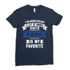 I've Been Called A Lot Of Names But Papa Is My Favorite Ladies Fitted T-Shirt