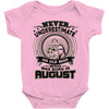 never underestimate an old man Baby Onesie