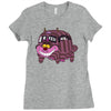 new cat bus Ladies Fitted T-Shirt