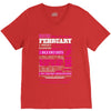 quens are born in february V-Neck Tee