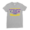 I Love Someone with Bladder Cancer to The Moon &amp; Back to Infinity Ladies Fitted T-Shirt