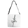 valar morghulis Adjustable Strap Totes