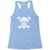 onepiece  straw hat crew flag luffy pirates anime Racerback Tank
