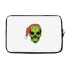 santa clous skeleton Laptop sleeve