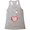 Mom and Baby are Connected to the Heart Racerback Tank