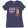 once upon a time Ladies Fitted T-Shirt