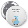 Estimated Delivery September Baby Boy Pin-back button