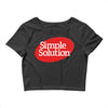simpe solution Crop Top
