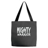 mighty warrior Tote Bags