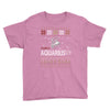 santa aquarius christmas ugly t shirts Youth Tee