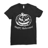 happy halloween 3 Ladies Fitted T-Shirt
