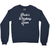 bride's drinking team diamond ring bachelorette Crewneck Sweatshirt