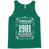 vintage made in 1981 perfectly aged a living legend Tank Top