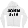 john 3 16 Zipper Hoodie