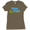 tool time Ladies Fitted T-Shirt