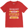 Nobody Is Perfect But If You Are A Stepdad You Are Pretty Damn Close V-Neck Tee