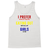 i prefer eating out girls Tank Top