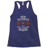 bm god drummers bass heroes too Racerback Tank