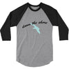 down the shore hooded 3/4 Sleeve Shirt