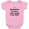 dentist crown Baby Bodysuit