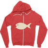fish Zipper Hoodie