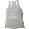 santa cancer  christmas ugly t shirts Racerback Tank
