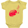 joint smoking brain Baby Bodysuit