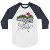 don't step on the grass 3/4 Sleeve Shirt