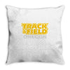 track and field oregon Throw Pillow