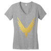Logan Paul Maverick Gold Women's V-Neck T-Shirt
