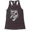 scorpio zodiac Racerback Tank