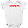 harambe gorilla Baby Bodysuit