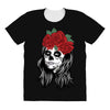 Skull Girl All Over Women's T-shirt