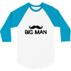 big man little man 3/4 Sleeve Shirt