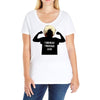 khabib nurmagomedov silouhette Ladies Curvy T-Shirt