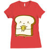 bread and butter Ladies Fitted T-Shirt
