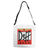 duff parody deff Adjustable Strap Totes