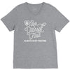 love yourself first always keep fighting V-Neck Tee