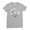 moon dovahkiin Ladies Fitted T-Shirt