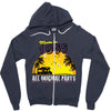made in 1955 all original parts Zipper Hoodie