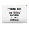 February girls Accessory Pouches