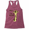 moo, i'm a goat Racerback Tank