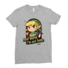 dear world, i&rsquo;m not zelda Ladies Fitted T-Shirt
