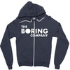 the boring company elon musk Zipper Hoodie