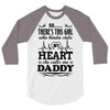 There's This Girl Who Stole My Heart She Calls Me Daddy 3/4 Sleeve Shirt