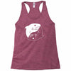 yin yang shark Racerback Tank