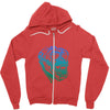 shaded ape Zipper Hoodie