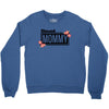 blessed mommy  flower Crewneck Sweatshirt
